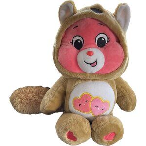 Care Bears Love-A-Lot Bear Fox Hoodie Plush 12" Stuffed Animal